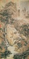 Shen Zhou hoher Berg lu 1467 Chinesische Malerei
